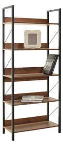 Hanah Home Diófa Könyvespolc Ktp-850-Oo-1