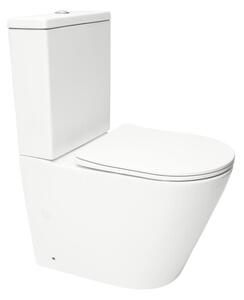Kombinált WC kombinált SAT Infinitio fehér matt matt felülettel vario lefolyó SATINF031VPSNWM