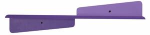 Hanah Home Decorative Metal Wall Shelf Purple Vlnt123R4005