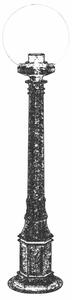 Opviq Kültéri Állólámpa Barna BSU-68160-BKR-M2-BOP
