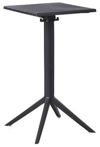 Kerti bárasztal LEMNOS 60 cm 60 cm Fekete
