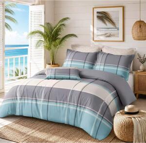 Ocean Plaid 3 részes ágyneműhuzat