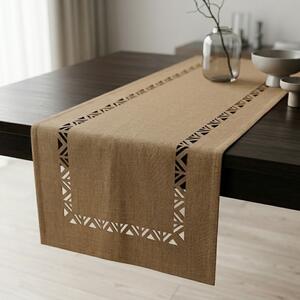 Semleges Elegancia drapp színű futó terítő 40x170cm