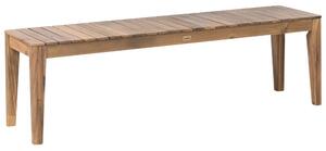 Kerti pad CHIOGGIA 155 cm Tanúsított akácfa Világosbarna