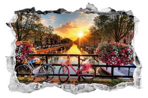 Sunrise over Amsterdam 3D falmatrica - Ambiance