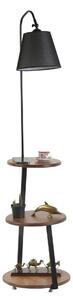 Opviq Floor Lamp Black Walnut 8743-3