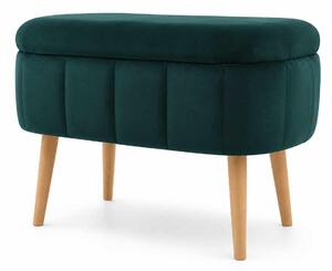 Atelier Del Sofa Puff Emerald Mini Oslo - Smaragd
