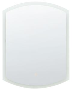 LED fürdőszobai tükör BEZIERS 60 cm 78 cm Ezüst