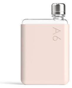 A6 Sleeve rózsaszín szilikon palacktartó - Memobottle