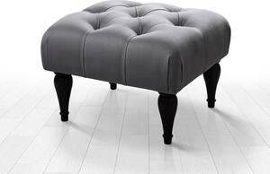 Atelier Del Sofa Puff Szürke Virágos - Szürke
