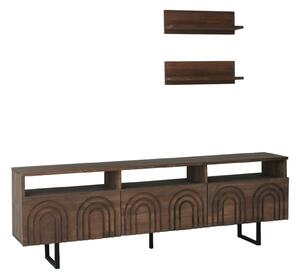 Hanah Home TV Unit Walnut Helen - Walnut