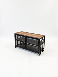 Hanah Home TV állvány Atlantic Pine, Black Zent