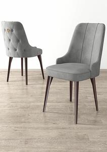Hanah Home szék szett (2 darabos) Grey Brown Newa - szürke, barna