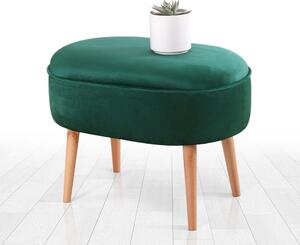 Atelier Del Sofa Puff zöld Moile - Zöld