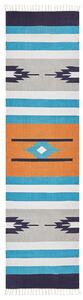 Szőnyeg NORATUS Színes 80 x 300 cm Pamut Kilim