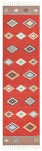 Szőnyeg LORUT Színes 80 x 300 cm Pamut Kilim