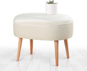 Atelier Del Sofa Puff Krém Moile - Krém