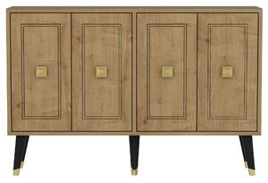 Hanah Home Console Sapphire Oak Gold Hartın - Sapphire Oak, Gold