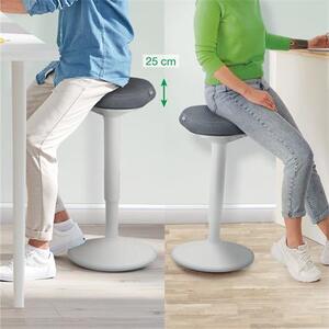 Állószék, billenő, ergonomikus, LEITZ Ergo Active, világosszürke (E65450085)