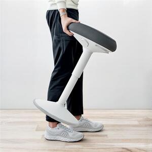Ülőszék, billenő, ergonomikus, LEITZ Ergo Active, világosszürke (E65440085)