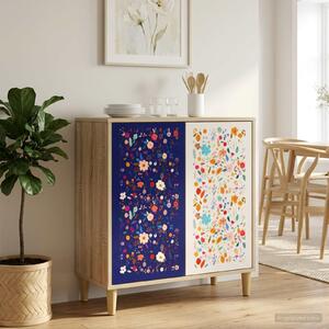 VidaXL Széf MAINZ Sonoma 69 x 33 x 75 cm Szerelt Fa