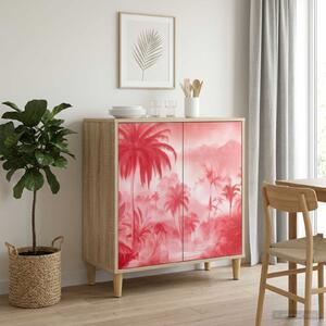 VidaXL Széf AACHEN Sonoma 69 x 33 x 75 cm Szerelt Fa