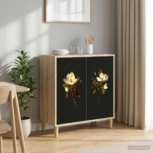 VidaXL Széf BREMEN Sonoma 69 x 33 x 75 cm Szerelt Fa
