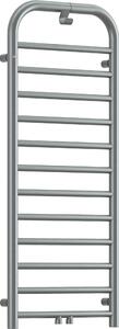 Deante Silia, fürdőszobai radiátor 500x1210 mm, 458W, szálcsiszolt acél, DEA-AGI_FG41