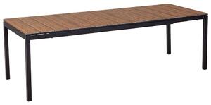 Bővíthető kerti étkezőasztal TOFANE 198/248 cm 90 cm Barna