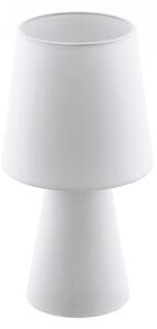 CARPARA - fehér textil asztali lámpa - Eglo-97121 akció