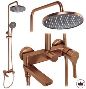 Zuhanyszett PREMIUM Rea Maxim Brush Copper