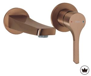 Falsík alatti mosdócsaptelep REA VISION Brush Copper + BOX