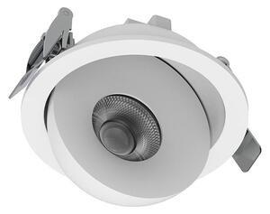 V-TAC CREE COB 12W süllyeszthető LED mélysugárzó, állítható szöggel, fehér házzal, CCT - SKU 24478