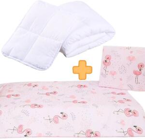 Flamingós ovis ágynemű szett
