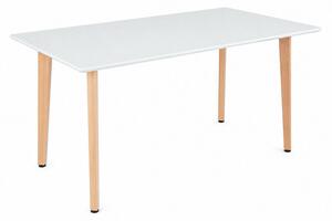 Silla 120 cm szögletes étkezőasztal fehér