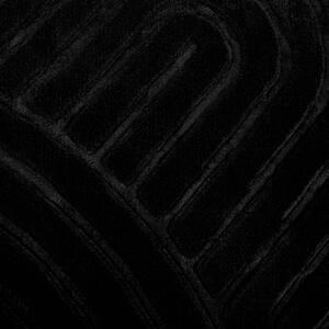 KONDELA Szőnyeg, fekete, 150x200, LUVRE