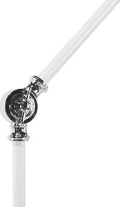 Fehér fém állólámpa 165 cm CHANZA