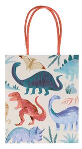 Ajándéktáska szett 8 db-os 13x8 cm Dinosaur Kingdom – Meri Meri