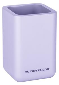 Lila poligyanta fogkefetartó pohár Tom Tailor T-Rounded – Wenko