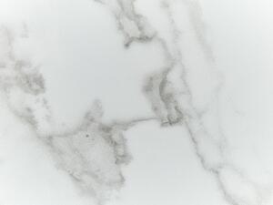 Fekete és fehér márványhatású dohányzóasztal 77 x 47 cm GLOSTER