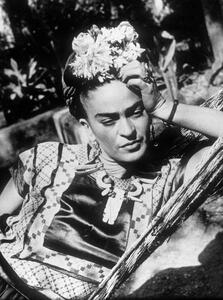Művészeti fotózás Mexican Painter Frida Kahlo in A Hammock, 1948, (30 x 40 cm)