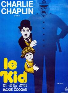 Művészeti fotózás Charles Chaplin, Le Kid, (30 x 40 cm)