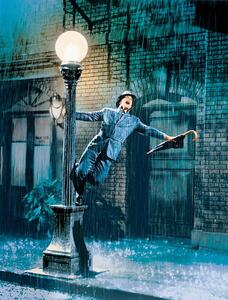Fotográfia Singin' in the Rain directed by Gene Kelly and Stanley Donen, 1952, (30 x 40 cm)