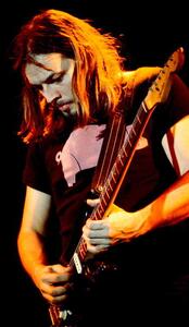 Fotográfia David Gilmour, February 1977: concert of rock band Pink Floyd