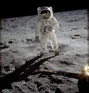 Művészeti fotózás Buzz' Aldrin, Apollo 11, 20 July 1969, (40 x 40 cm)