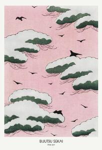 Illusztráció Pink Sky, Studio Collection, (30 x 40 cm)