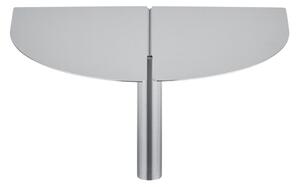 Matt ezüstszínű rozsdamentes acél fali polc 30 cm Oru – Blomus