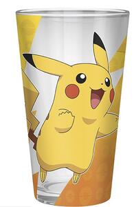 Üvegpohár Pokemon - Pikachu