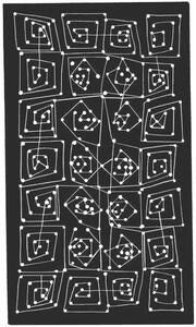 Illusztráció Connect the Dots Pattern, CSA Images, (24.6 x 40 cm)