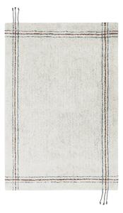 Krémszínű mosható kézi szövésű pamut szőnyeg 90x130 cm Cuisine Natural – Lorena Canals